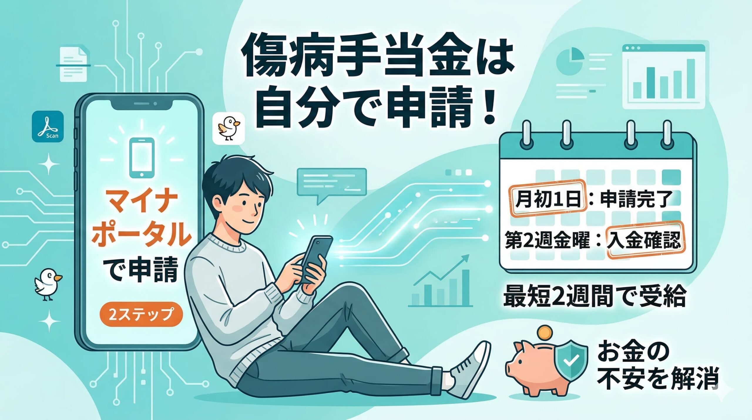 傷病手当金の入金が遅くて不安を感じている休職者のために・・・